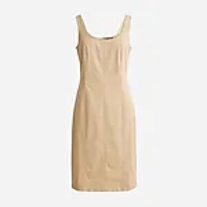 Jcrew fitted lightweight chino dress